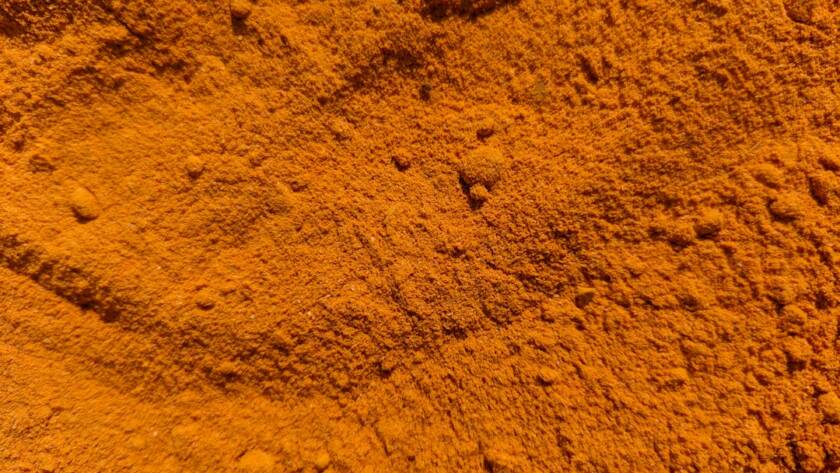 Turmeric powder, the source of curcumin